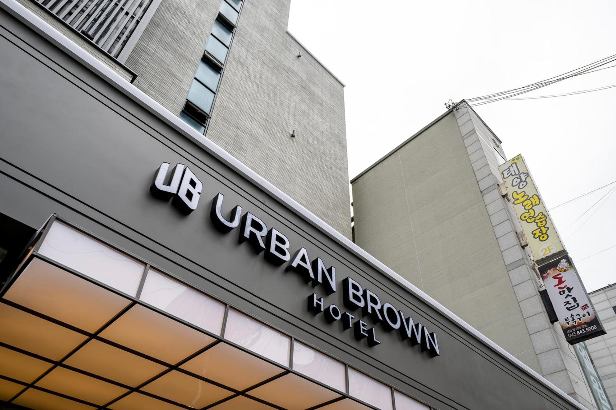 Urban Brown Hotel Chungju City Hall Buitenkant foto